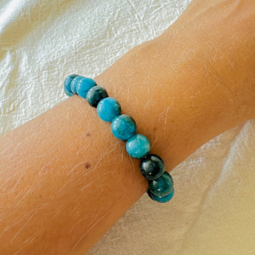 Pulseira Quartzo Azul — Paz e Comunicação